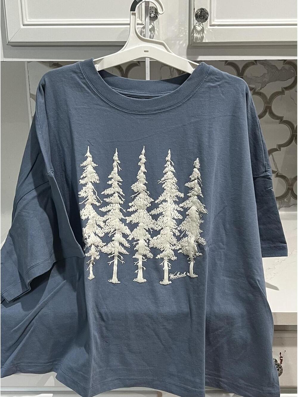 Woolrich/Target Blue Graphic Tee in size 1X